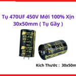 Tụ bus DC 470UF 450V mới 100% kích thước 30x50mm dành cho kỹ thuật viên sửa chữa máy hàn và nguồn điện tử, linh kiện máy hàn.