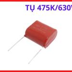 Tụ CBB 630V 475K 4.7uF, tụ điện không phân cực, linh kiện nguồn xung công nghiệp, tụ điện thay thế cho bo mạch điện tử, inverter, thiết bị điều khiển và máy hàn điện tử, linh kiện máy hàn.