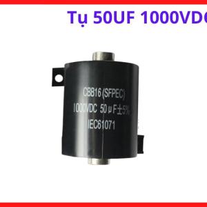 Tụ 50UF 1000VDC, Tụ Điện Chịu Áp 1000VDC Cho Máy Hàn Và Plasma, Tụ Công Suất Cao Dùng Trong Thiết Bị Điện Tử Công Nghiệp, linh kiện máy hàn.