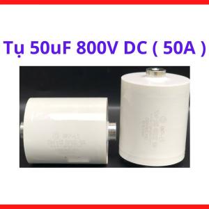 Tụ 50uF 800V DC Chịu Dòng 50A, Tụ Polypropylene Công Suất Cao, Tụ Lọc Điện Áp DC Bus, Dùng Trong Máy Hàn Inverter Và Hệ Thống Biến Tần