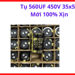 Tụ Điện 560uF 450V Cho Máy Hàn Inverter, Tụ Nguồn Công Suất Lớn, Kích Thước 35x50 Tiêu Chuẩn, Dễ Dàng Thay Thế, linh kiện máy hàn.