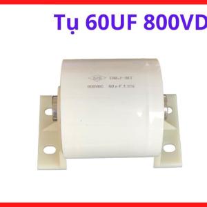Tụ 60uF 800VDC DC Link Capacitor, linh kiện điện tử dành cho kỹ thuật viên sửa chữa máy hàn inverter và nguồn switching, linh kiện máy hàn.