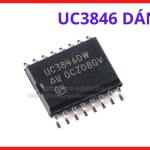 IC UC3846 dán chân rết mười sáu chân ôm khít chip xử lý công suất lớn, vi mạch tích hợp quản lý năng lượng điều tiết dòng mồi ổn định d dứt khoát, linh kiện máy hàn điện tử inverter tốt mới, linh kiện máy hàn.