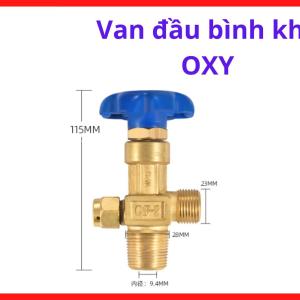 Van Điều Áp Bình Khí Oxy, Van Đầu Bình Oxy Hàn Cắt, Đồng Hồ Oxy Gas, Kiểm Soát Áp Suất Ổn Định, Phụ Kiện Hàn Gió Đá, Tăng Độ An Toàn Khi Cắt Kim Loại