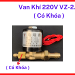 Van Điện Từ Khí Nén 220V VZ-2.2 Có Khóa, Van Khí Máy Hàn Công Nghiệp, Điều Khiển Khí Argon CO2, Thiết Kế Nhỏ Gọn, Cơ Chế Giữ Trạng Thái Van, linh kiện máy hàn.