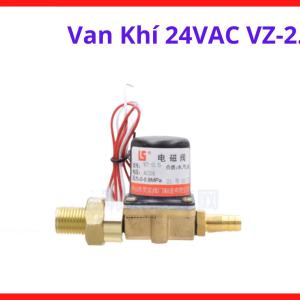 Van Khí 24VAC VZ-2.5, Van Điện Từ Máy Hàn MIG TIG, Solenoid Valve AC24V Điều Khiển Khí CO2 Argon, Van Khí Thường Đóng 2 Cửa 2 Vị Trí, Thân Đồng Chịu Áp, Linh Kiện Máy Hàn Công Nghiệp Và Bộ Cấp Dây Hàn