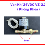 Van Khí 24VDC VZ-2.2 Không Khóa, Van Điện Từ Khí Nén 24VDC, Đóng Mở Tự Động Bằng Điện, Điều Khiển Hệ Thống Khí Nén Công Nghiệp, Linh Kiện Máy Hàn, Máy Cắt Plasma, Thiết Bị Tự Động Hóa, Độ Bền Cao