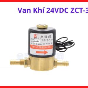 Van Khí Máy Hàn ZCT-3.5 DC24V, Van Solenoid Điều Khiển Khí Bảo Vệ, Hoạt Động Ổn Định, Độ Bền Cơ Học Cao, Phụ Tùng Sửa Chữa Máy Hàn Chuyên Dụng, linh kiện máy hàn.