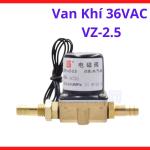 Van Điện Từ Khí Nén 36VAC VZ-2.5, Van Khí Máy Hàn Công Nghiệp, Điều Khiển Khí Argon CO2, Lắp Đặt Nhanh, Hoạt Động Ổn Định, Tuổi Thọ Đóng Ngắt Cao