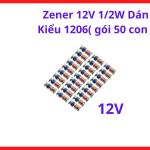 Diode Zener 12V SMD, Bộ 50 Con, Linh Kiện Điện Tử Dùng Cho Arduino, ESP32 Và Các Hệ Thống Điều Khiển Tự Động, linh kiện máy hàn.